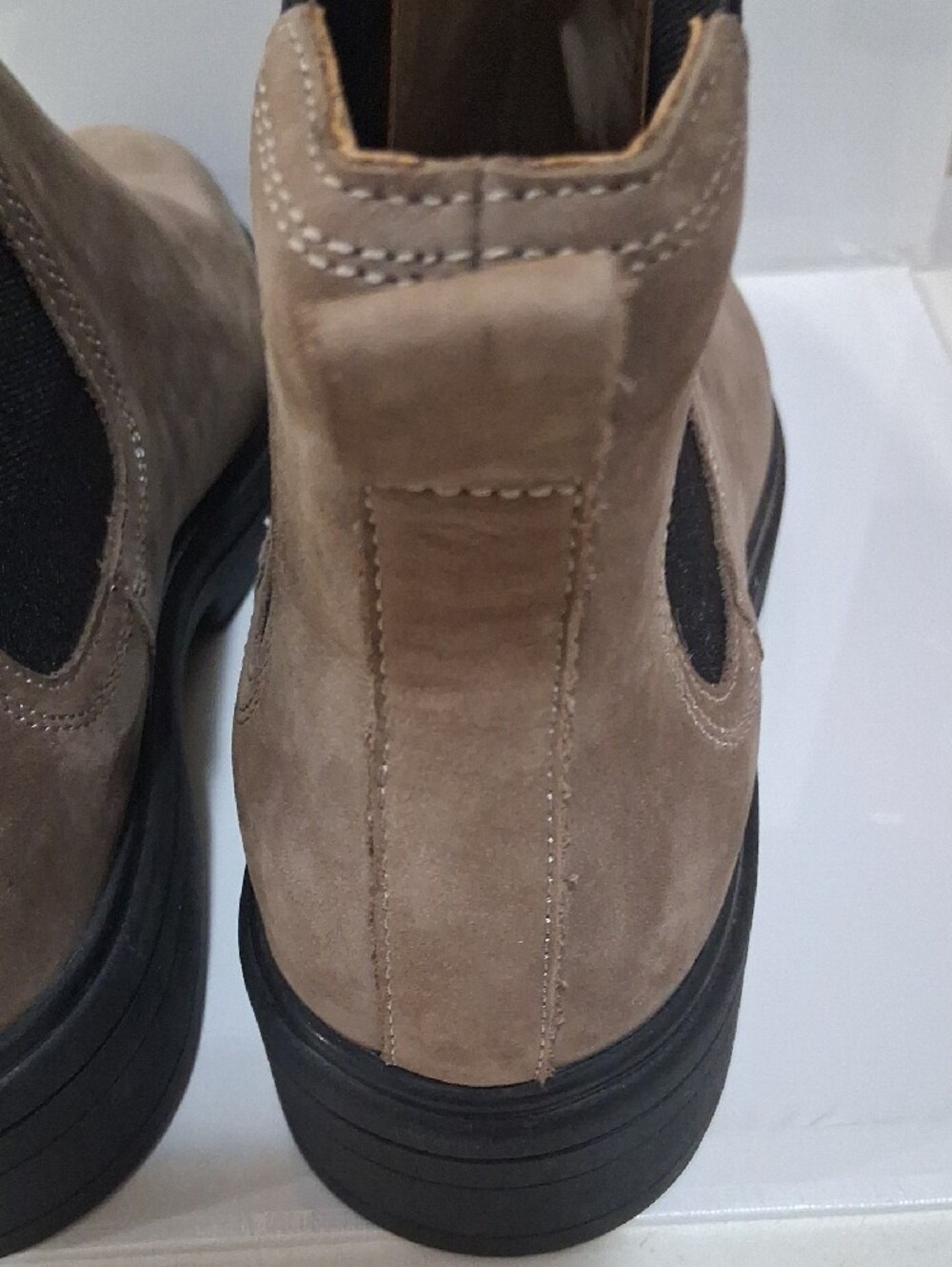 Abeo Women's Chukka Boots in Taupe Size 10 - Picture 9 of 16